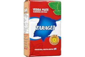 Taragui Roja Loose Leaf Yerba Mate with Stems 500g
