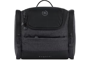 bugatti Universum Bolsa de Viaje Colgante para Hombre y Mujer, Grande - Negro