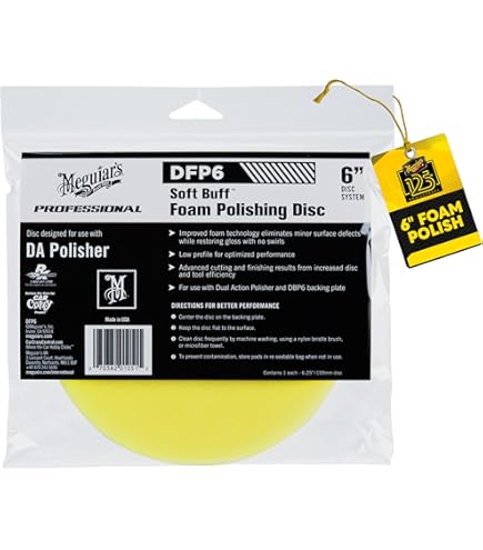 Meguiars DA Soft Buff Foam Polishing Disc (5 inch) Meguiars