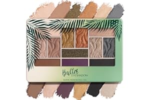 Physicians Formula - Palette di Ombretti - Sfumature Morbide e Cremose in 12 Tonalità Diverse - Applicazione Umida o Asciutta - con Tucuma, Cupuaçu e Acidi Grassi Essenziali - Notti Sensuali
