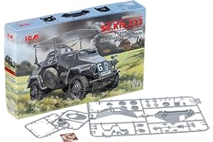 ICM 72421 - Modellino SD.Kfz. 223, Veicolo Tedesco di Comunicazione Radio