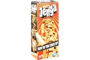 Hasbro Jenga Classic | Block Stacking Game for 1 or More Players