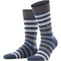 Burlington Herrensocken Newcastle Melange – Atmungsaktiv, Geruchshemmend, Mit Flacher Naht & Argyle-Muster, Einheitsgröße 40-46, 1 Paar