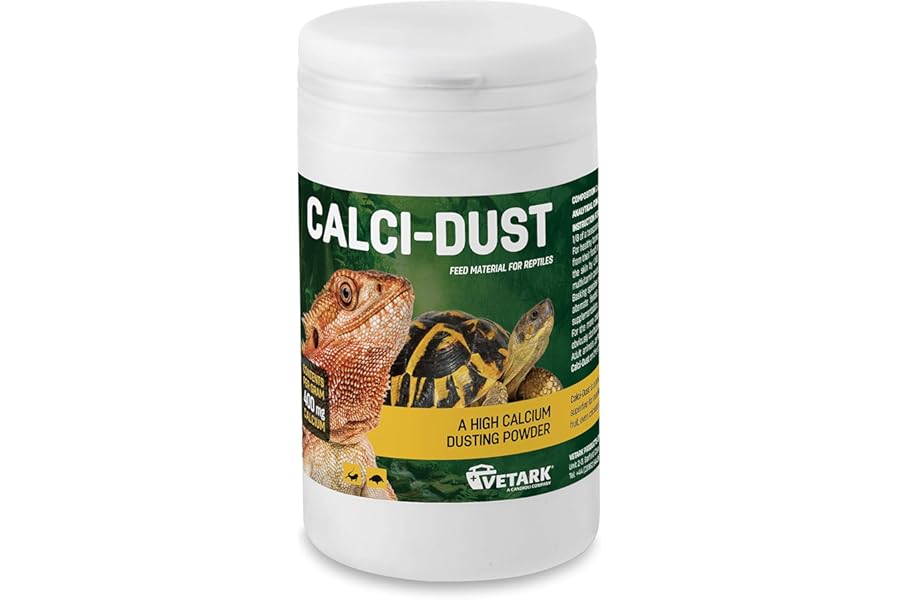 Vetark Calci-Dust 150g - Calcium Supplement For Reptiles White