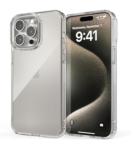 Shamo's Clear Case Compatible With IPhone 15 Pro Max - [ Non Yellowing ] Slim, Lightweight, And Durable Clear Acrylic Material For Enhanced Protection And Style - Compatible With Wireless Charging - View #8