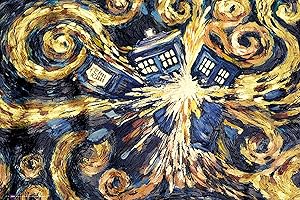 Close Up Doctor Who Poster Exploding Tardis (91,5cm x 61cm)