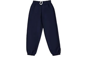 Dalsa Boys Girls Childrens Kids School PE Fleece Jogging Tracksuit Bottoms Trousers Sweatpants