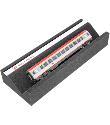 Set Feldherr Eurobox Pour Voitures Miniatures 1:64 - Boîte Avec Insert En Mousse Pour 20 Véhicules - 40x30 Cm - Protection Stockage Et Transport