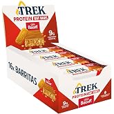JB's TREK Biscoff Protein Oat Bars | Vegan | 16x50g (800g) | 9g Plant-Based Protein | Fiber Rich