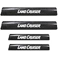 SIGNOOGLE 4 PCS | Anti-Scratch Door Sill Car Stickers Compatible for Toyota Land Cruiser Car Exterior Sill Guard Protector Sticker