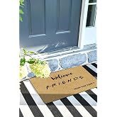Monnhein Friends Kapı &Ouml;n&uuml; Paspası Dekoratif Kapı Paspası Dış Mek&acirc;n Paspas Ev İ&ccedil;i Paspası 45x70cm