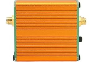 CCYLEZ Mini Wzmacniacz Audio, Przenośny Wzmacniacz Pełnopasmowy, 0,1 MHz-6 GHz, Moduł Przedwzmacniacza Mocy LNA RF 20dB o Wysokim Wzmocnieniu dla Domu, Profesjonalny Wzmacniacz o(Wysyłane bez baterii)