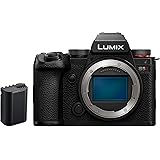 Panasonic LUMIX DC-S5 II Corpo Macchina Mirrorless Full Frame,4K 60P e 6k 30P, Schermo Ribaltabile, Wi-Fi, AF Ibrido di Fase 
