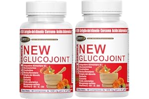 HYPER ADVANCED ENGINEREED FOOD Hyper Integratore per Articolazioni, Cartilagine ed Ossa Glucojoint | con Glucosamina Condrotina MSM, Artiglio del Diavolo Forte e Acido Ialuronico | 2x60 Compresse Made in Italy