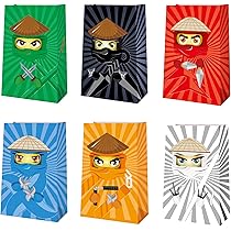 8-teiliges Ninja-Stirnband Set Für Kinder - Perfekt Für Mottopartys