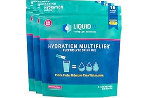 Liquid I.V. Hydration Multiplier Elektrolytpulver, einfaches Öffnen, Mischung für Ergänzungsgetränk (Passionsfrucht)