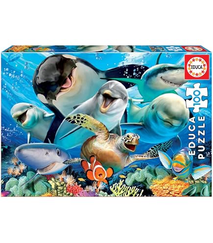 Puzzle 2x48 pezzi Re Leone Educa