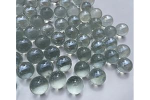 FAIRY TAIL & GLITZER FEE Bolas de cristal transparentes, 16 mm, 500 g, bolas decorativas de cristal