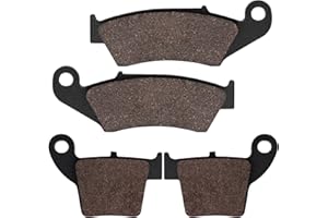 Yerbay Brake pads front/rear kit for Honda CR 125/250 R (02-07)/ CRF 250 R/X (04-18)/ CRF 450 R/X (02-18)