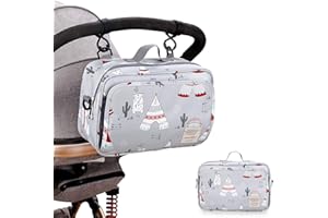 MANDARINMELON Kleine Tasche für Kinderwagen, Buggy mit Mutterschaftsfunktion, Organizer für Kinderwagen und Kinderwagen, Mehrzwecktasche für Krankenhaus, Mutterschaft, Stuhl
