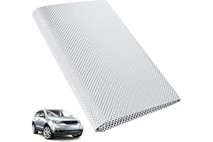 FuxFuis Plaque de Protection Thermique, 100cm x 40cm Plaque de Protection Contre la Chaleur Plaque Isolante Thermique Plaque Pare Chaleur Echappement Bande Thermique Echappement Aluminium pour Voiture