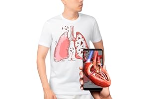 AR+ Body Planet EVO Magic T-Shirt (M) Camiseta Realidad Aumentada Cuerpo Humano
