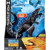 MonsterVerse MNG05210 - Action figure Godzilla vs Kong deluxe, con suoni, 18 cm, motivo Godzilla