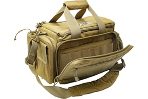 ProCase Custodie per Pistole Tattica, Deluxe Padded Pistol Shooting Range Borsone Large Handgun Magazine Munizioni Gear Accessori Pouch per Caccia o Tiro, Regalo Festa del Papà