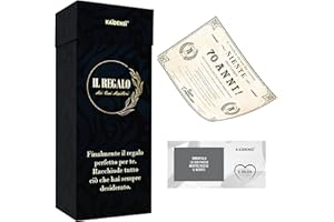 KAÏDENSÏ Idea Regalo Scherzo Il Niente – Versione Compleanno 70 Anni - Idee Regali Divertenti Uomo Donna - Scherzi Gadget Originali per Lui e Lei