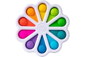 Fat Brain Toys Dimpl Digits, Number Learning Toy for Toddlers, Early Development Toy, Educational Toy, Push and Pop Toy, Sensory Toy for Babies, Colourful Toy for Boys and Girls Aged 2 Years and Older