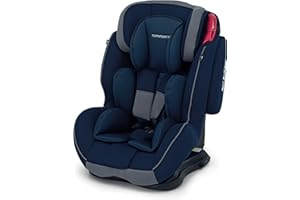 Foppapedretti Seggiolino Auto Dinamyk, Gruppo 1/2/3 (9-36 Kg), per bambini da 9 mesi a 12 anni, Fissaggio a 5 punti, conforme ECE R44, Sistema Protezione Impatto Laterale, Ocean