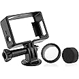 CamKix Frame Mount compatible with GoPro Hero 4, 3+, and 3 / USB, HDMI, and SD Slots Fully Accessible - Light and Compact Housing - Includes Large Thumbscrew/Tripod Mount/Rubber Lens Cap /