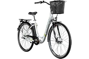 ‎ZÜNDAPP ZÜNDAPP EBike Z510 28 Zoll Elektrofahrrad mit Rücktritt E Bike Damen & Herren E-Bike 3 Gang Fahrrad Elektro Pedelec City Elektrofahrräder Hollandrad mit Korb