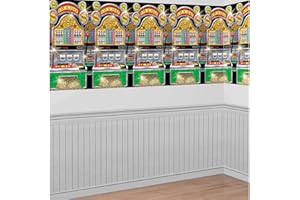 Amscan International Scene Setter Roll Casino Slot Machine