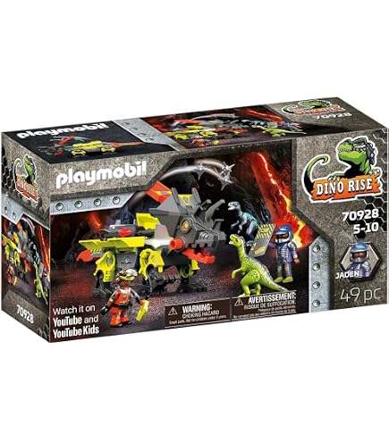 Pièce Playmobil 5230 - Élément Volcan/rocher Pour Dinosaures - Occasion Bon état