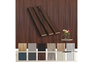 HEXIM Akustikpaneele Musterstück - flexible Lamellenwand Holz MDF Wandpaneele Lamellenverkleidung Wandverkleidung Innendekoration schalldämmend (Catania Oak - AP13 / APH13 Musterstück)