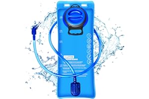 Arcwind Hydration Bladder, 1.5 L 2 L 3 L BPA Free Water Bladder, Leak Proof Large Opening Water Reservoir, Military Backpack Water Storage Bladder Bag for Cycling Hiking Camping Running