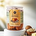 THE DOUGH CORNER Premium Kaju Khatai Cookies I Rich Cashew Flavor with Coconut & Butter I Healthy Snack with No Palm Oil I Perfect for Every Occasion-200Gm