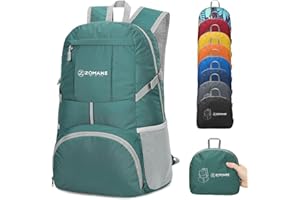 ZOMAKE 35L Sac a Dos Pliable Léger - Sac à Dos Pliable De Randonnée Packable Daypack Pour Femme Homme Sports Et Plein Air