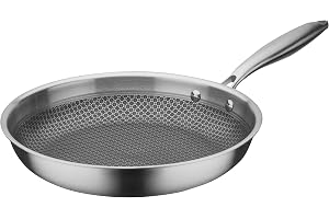 GSW 868525 Inoxxa svart, stekpanna med bikakestruktur – ⌀ 28 cm