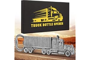 LULLEA Cadeau Homme, Décapsuleur de Bière de Camion, Cadeau pour Chauffeur de Camion, Idee Cadeau Anniversaire Homme, Cadeau de Fête des Pères, Cadeau de Noël pour Lui Papa Mari Grand-Père Petit Ami