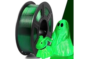 IEMAI PETG Filamento 1.75mm 1Kg, Trasparente Verde PETG Filamenti per Stampa 3D, Alta Velocità Stampa, Precisione Dimensionale +/- 0,02 mm