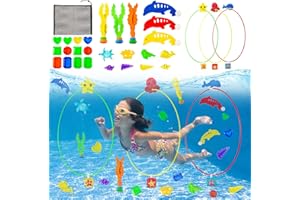 YFCACT Giocattoli Da Immersione Giocattoli Subacquei Anelli Da Immersione Anelli Da Immersione Per Bambini Giocattoli Subacquei Giocattoli Da Esterno Giocattolo Immersioni Bambini Regali Per Feste In Piscina