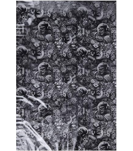 Feuille Hydro Dipping Film Poker - Hydrographie 100cm X 200cm HOT-106 + Activateur