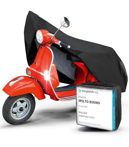 Coprimoto Piaggio Medley 125-150 Impermeabile Antigraffio Per Piaggio Medley 125-150 - Copertura Nylon 203x89x122cm Copriscooter Impermeabile - 7