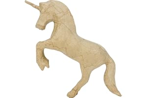 Décopatch Small Bucking Unicorn Mache