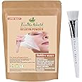 Twacha world Gelatin Powder for Face Mask/Hair removal/Peel Off Mask (Skin Care) 50 GM With Brush (50 g)