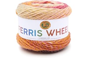 Lion Brand Yarn Yarn, Acrylic, Cherry On Top, One skein