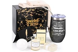 Comius Sharp Set Regalo Mujer, Copa de Vino de Acero Inoxidable con Velas Perfumadas y Calcetines, Regalos Cumpleaños Mujer, Juego de Regalo para Mujer Joven Amiga Novia Maestra Hermana Mama