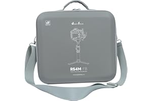 DFCINE Futerał do DJI RS 4 Mini i RS 3 Mini, ochronna torba do przechowywania akcesoriów do stabilizatora ręcznego DJI Ronin, szary, Middle, Klasyczny